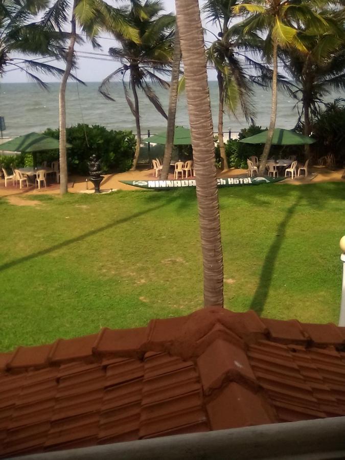 Ninnada Beach Hotel Marawila Bagian luar foto